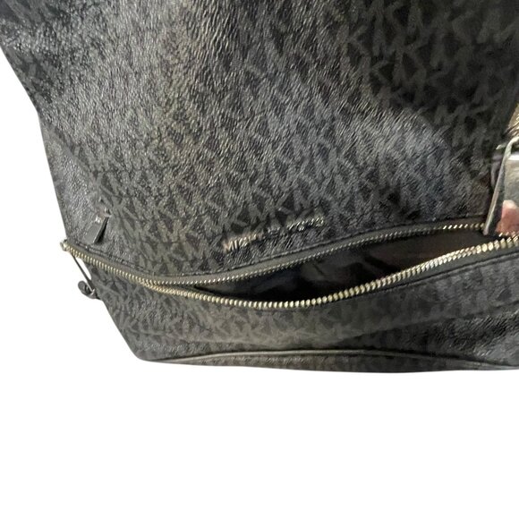 Michael Kors Signature Rhea Zip Medium Backpack - Black main image 9